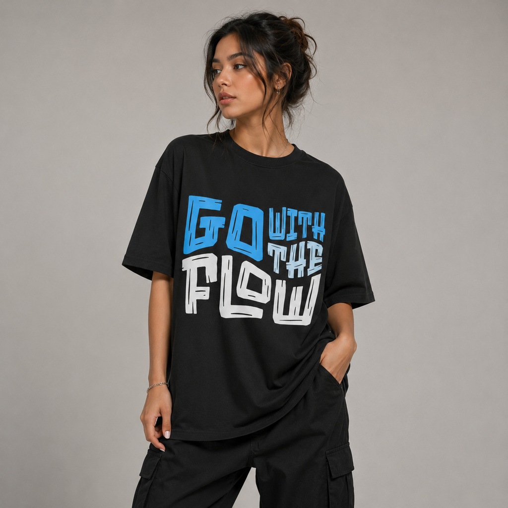 VIROX Graphic Printed Oversized T-Shirt – Streetwear Edition