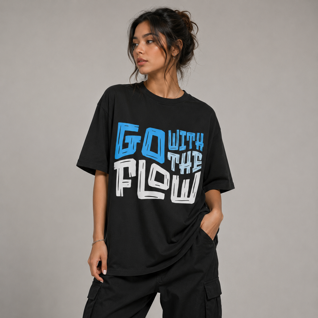 VIROX Graphic Printed Oversized T-Shirt – Streetwear Edition