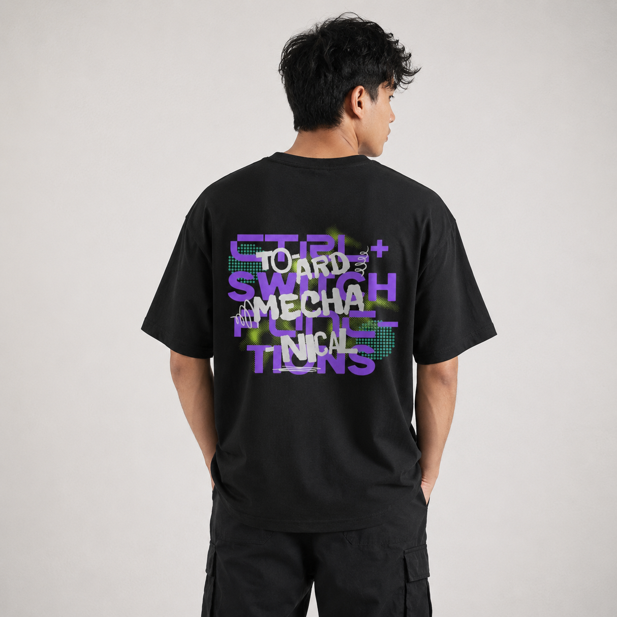 Control Switch Function Graphic T-Shirt | VIROX Clothing