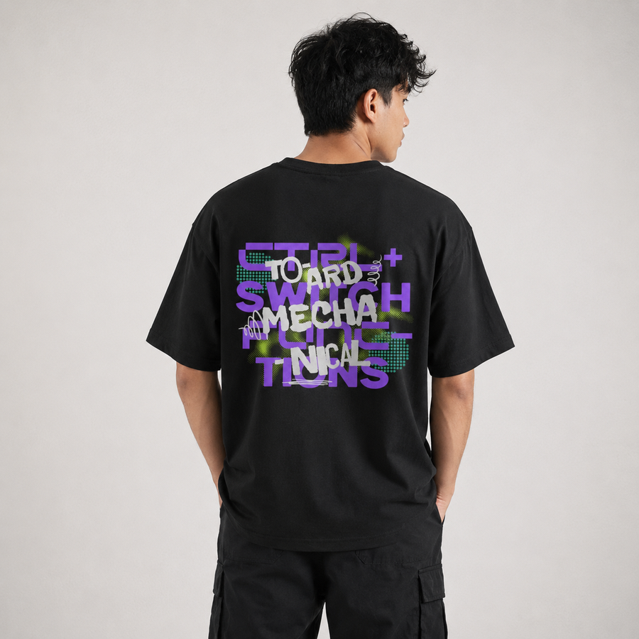 Control Switch Function Graphic T-Shirt | VIROX Clothing